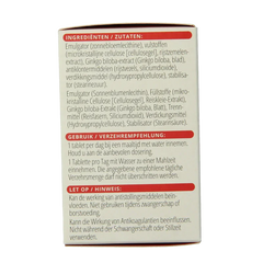 Vitals Ginkgo biloba PS 480 mg 60 Tabletten