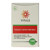 Vitals Folaat 5-MTHF 400 mcg 100 Capsules
