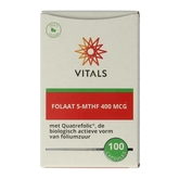 Vitals Folaat 5-MTHF 400 mcg 100 Capsules