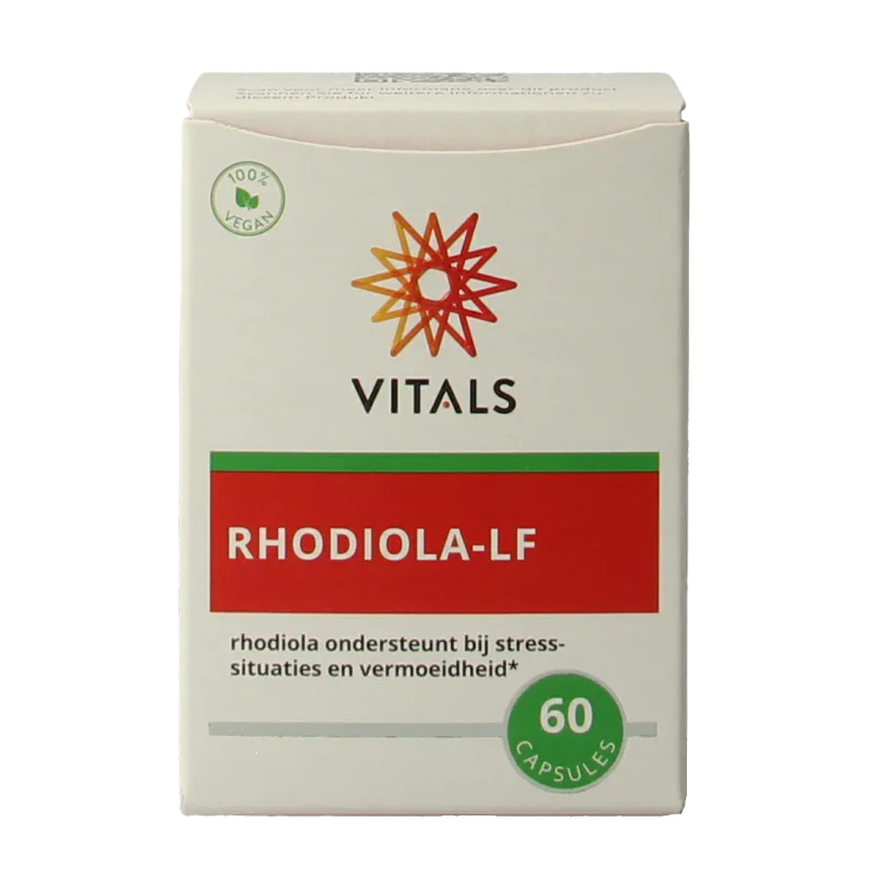 Vitals Rhodiola LF 60 Capsules
