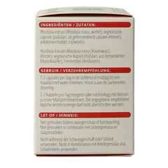 Vitals Rhodiola LF 60 Capsules