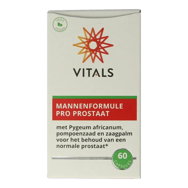 Vitals Mannenformule pro prostaat 60 Capsules