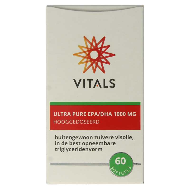Vitals EPA/DHA Ultra pure 1000mg 60.00 Softgels