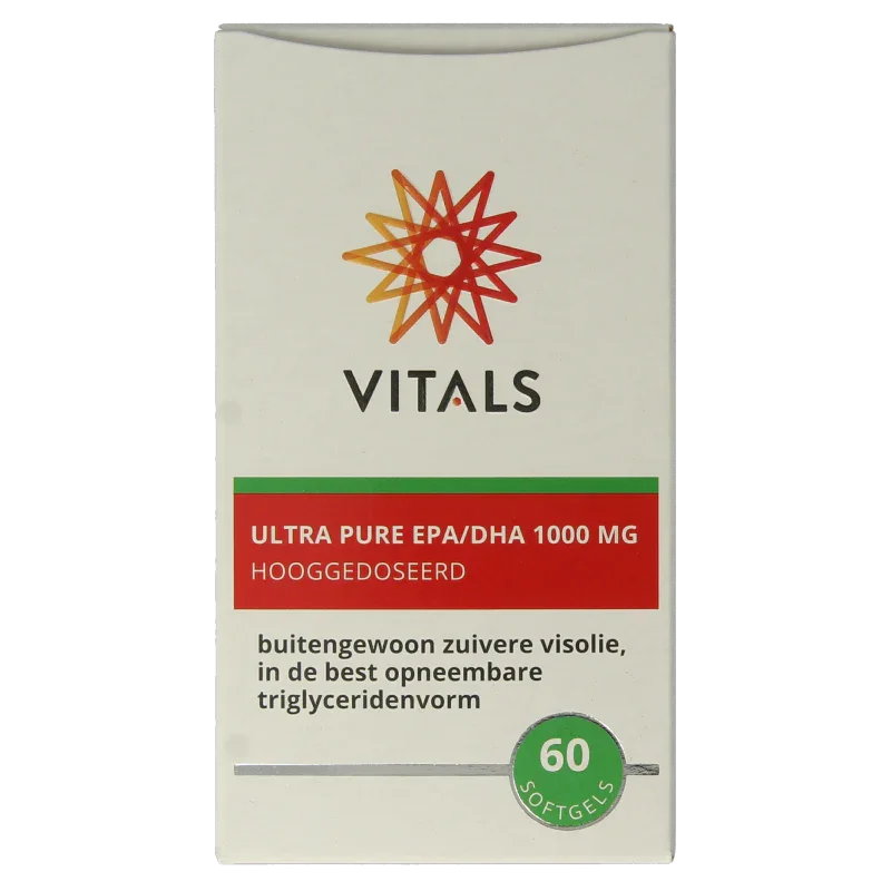 Vitals EPA/DHA Ultra pure 1000mg 60 Softgels