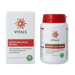 Vitals Super krillolie 590mg 90 Softgels