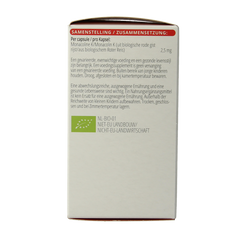 Vitals Rode gist rijst bio 120.00 Capsules