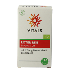 Vitals Rode gist rijst bio 120.00 Capsules