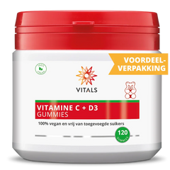 Vitals Vitamine C + D3 120 Gummies