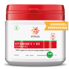 Vitals Vitamine C + D3 120.00 Gummies