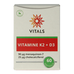 Vitals Vitamine K2 + D3 60 Softgels