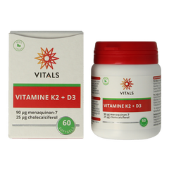 Vitals Vitamine K2 + D3 60 Softgels