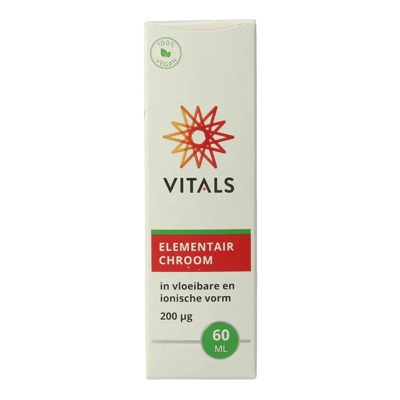 Vitals Elementair chroom 60 Milliliter