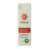 Vitals Elementair zink & koper 60 Milliliter