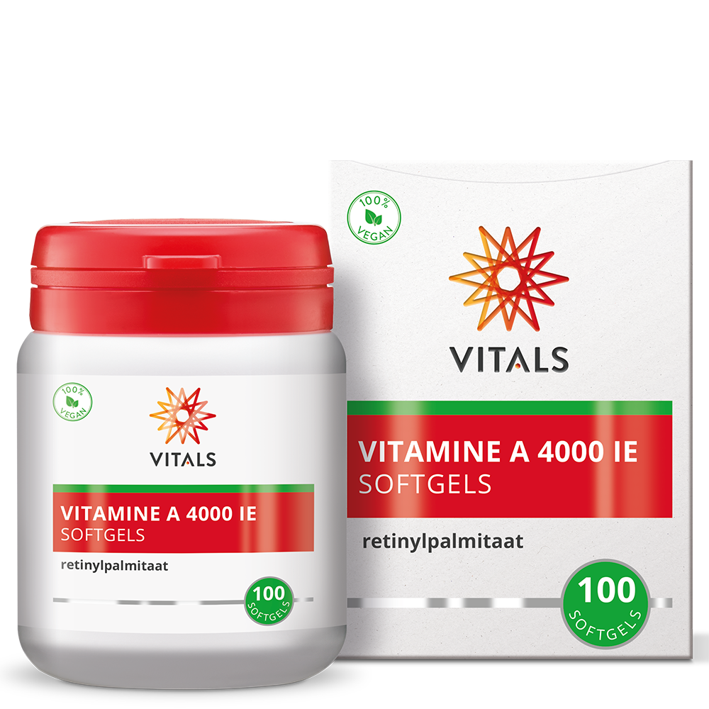 Vitals Vitamine A 4000IE 100 Softgels