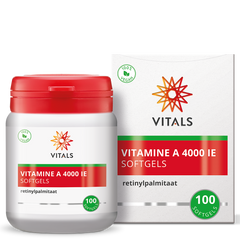 Vitals Vitamine A 4000IE 100.00 Softgels