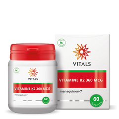 Vitals Vitamine K2 360mcg 60 Capsules