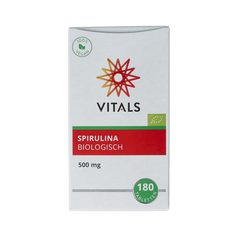 Vitals Spirulina 500mg bio 180 Tabletten