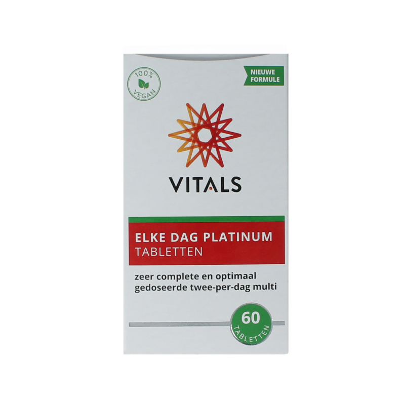 Vitals Elke dag platinum 60.00 Tabletten