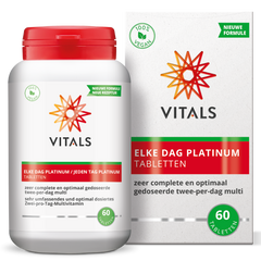 Vitals Elke dag platinum 60.00 Tabletten
