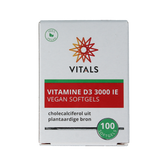 Vitals Vitamine D3 3000 ie 100.00 Softgels
