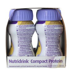 Nutricia Compact protein banaan 125 gram 4 Stuks