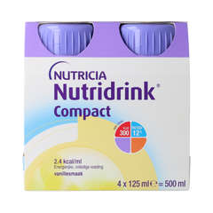 Nutridrink Compact vanille 125ml 4.00 Stuks