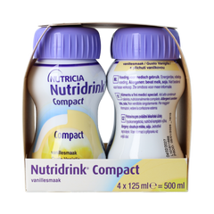 Nutridrink Compact vanille 125ml 4.00 Stuks