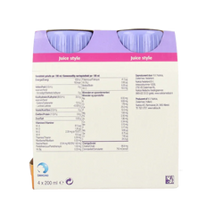 Nutridrink Juice style sinaas 800 Milliliter