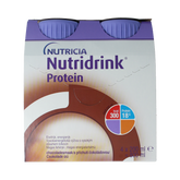 Nutridrink Protein chocola 200ml 4 Stuks