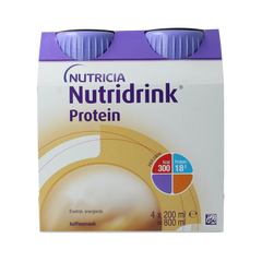 Nutridrink Protein koffie/mokka 200ml 4.00 Stuks