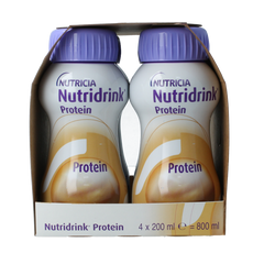 Nutridrink Protein koffie/mokka 200ml 4 Stuks