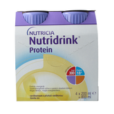 Nutridrink Protein vanille 200ml 4 Stuks