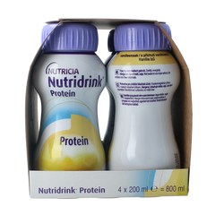 Nutridrink Protein vanille 200ml 4.00 Stuks