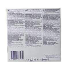 Nutridrink Protein vanille 200ml 4 Stuks