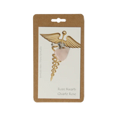 Steengoed Hanger gezondheidssteen roze kwarts 1 Stuks