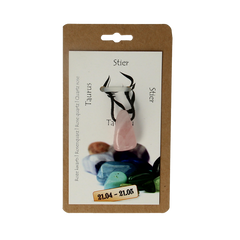 Steengoed Sterrenbeeldsteen hanger stier 1 Stuks