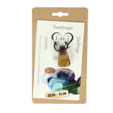 Steengoed Sterrenbeeldsteen hanger tweelingen 1 Stuks