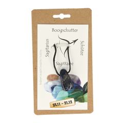 Steengoed Sterrenbeeldsteen hanger boogschutter 1.00 Stuks