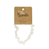 Steengoed Splitarmband bergkristal 1 Stuks