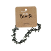 Steengoed Splitarmband hematiet 1 Stuks