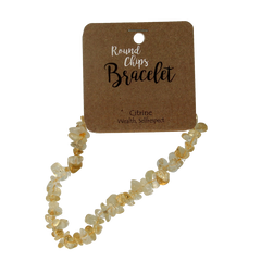 Steengoed Splitarmband citrien 1 Stuks