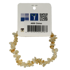 Steengoed Splitarmband citrien 1 Stuks