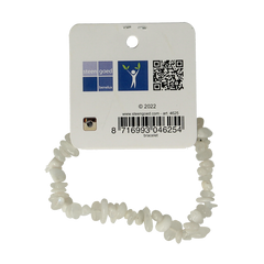 Steengoed Splitarmband maansteen regenboog 1 Stuks