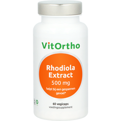 VitOrtho Rhodiola extract 500mg 60.00 Vegetarische capsules