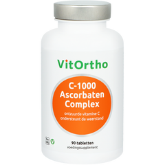 VitOrtho C-1000 Ascorbaten complex 90.00 Tabletten