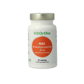 VitOrtho NAC N-Acetyl cysteine 500mg 60.00 Vegetarische capsules