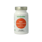 VitOrtho NAC N-Acetyl cysteine 500mg 60 Vegetarische capsules
