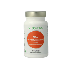 VitOrtho NAC N-Acetyl cysteine 500mg 60 Vegetarische capsules