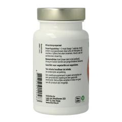 VitOrtho Zink bisglycinaat 15mg en koper 250mcg 60 Vegetarische capsules
