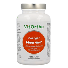 VitOrtho Meer in 2 zwanger 120 Tabletten